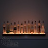 Low Profile Single Step LED Lighted Display Shelf 12"