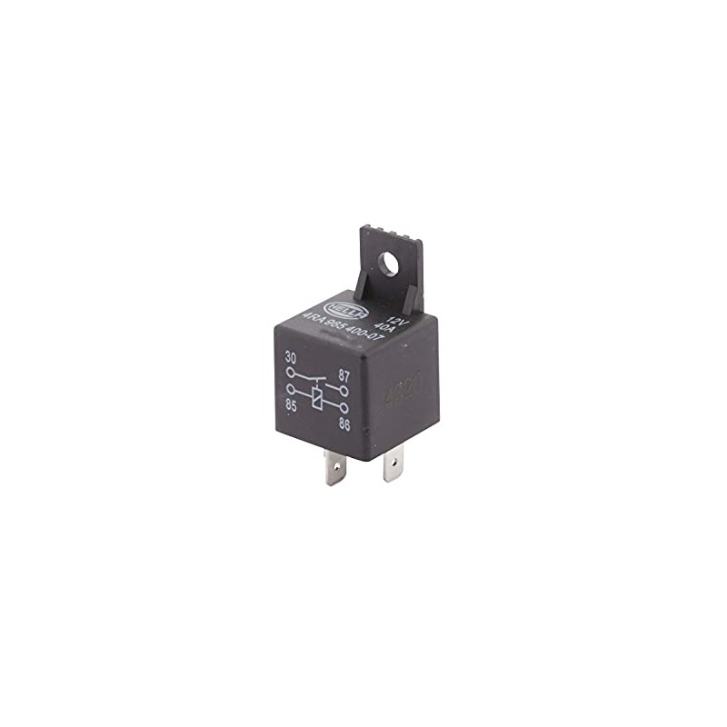 HELLA 965400071 12V, 4 Pin, Mini ISO Relay with Bracket