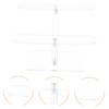 CHILDWEET Acrylic Multi Display Stand Figures and Sunglasses Storage Shelf