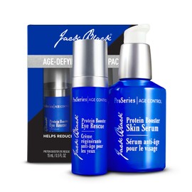 Jack Black Jack Black - Age-Defying Booster Pack with Protein Booster Skin Serum & Protein Booster Eye Rescue, 2 Count Set