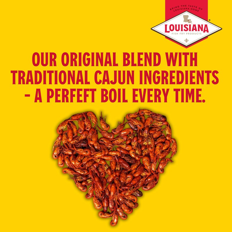 Louisiana Boil Crwfsh Crab Shrimp, 5 Oz (Pack of 4)