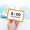 BAZIC Telling Time Flash Cards Learn to Read Time, Read