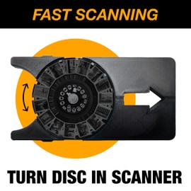 Disc Film Adapter for Slide N Scan & Scanza All-in-One Scanners – Digitize Vintage Disk Film with Ease [V3] (SCANZA)