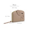 Liz Days Women's Mini Wallet, Elephant Shape, Compact, Card Case,