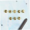 DOITOOL 1 Set Metal Stamping Kit Letter and Number Punch