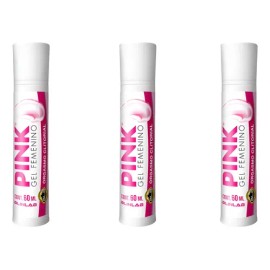 Paq 3 Pink Gel Estimulante De Zonas Erógenas Orgas Mico                                                                                               
