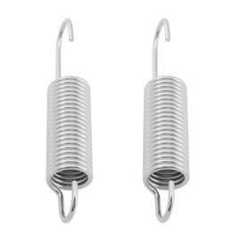 ECSiNG 2Pcs Recliner Chair Tension Springs Wire Galvanized Steel Long Neck Hook Sofa Mechanism Springs