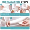 6 x WC-Sitz-Heber, WC-Sitz-Heber, WC-Sitz-Halter-Clip für Zuhause, Büro, Badezimmer-Zubehör, 6