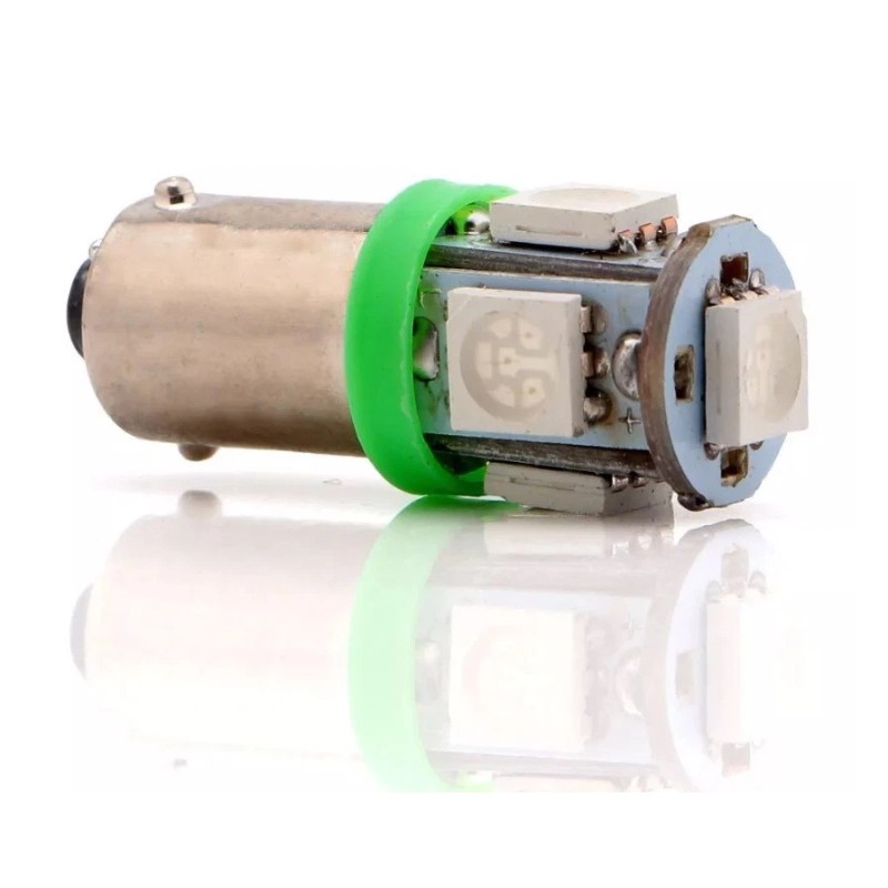 MILITARY HUMVEE Dash light bulbs 2 GRN BRIGHTEST bulb 24V