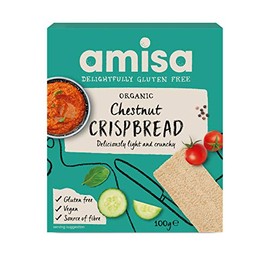 Amisa Organic Gluten Free Chestnut Crispbread 100g