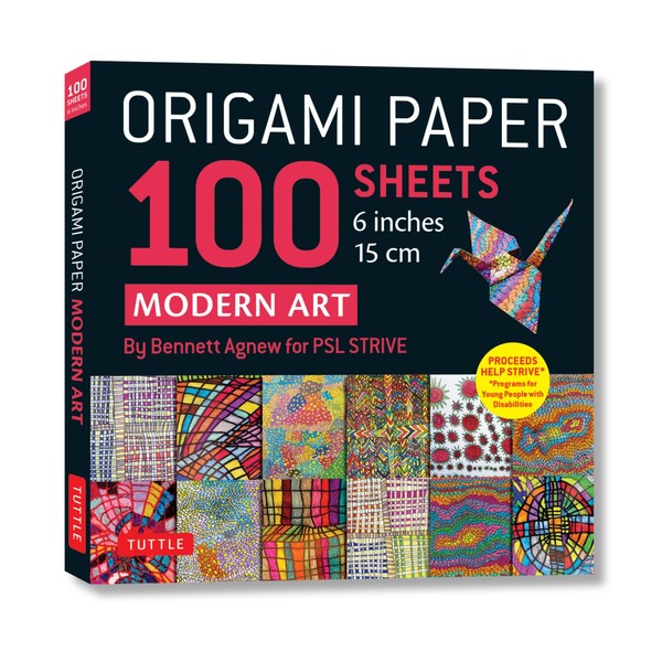 Origami Paper 100 sheets Modern Art 6" (15 cm): Art