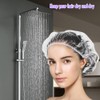 50-Pack Disposable Shower Caps ，Individually Packaged Disposable Shower Caps，Large, Thick,