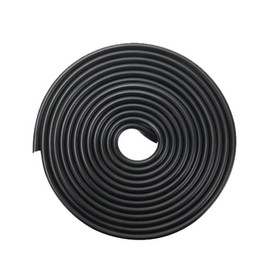 ESUPPORT 32ft 10M U Shape Car Door Moulding Rubber Scratch Protector Strip Edge Guard Trim Seal Black