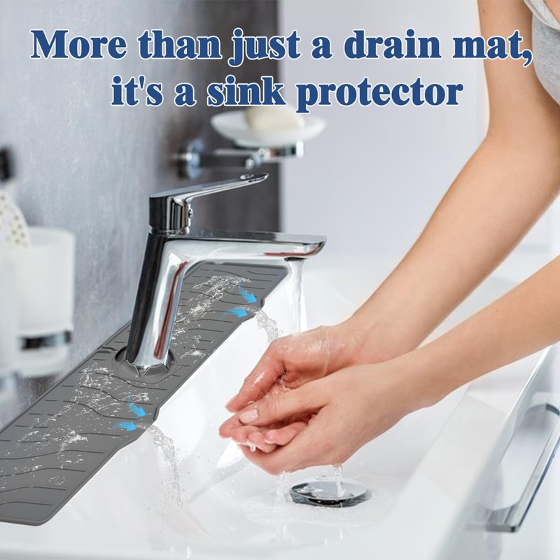 Kitchen Sink Splash Guard Silicone for Sink Multipurpose for Bathrooms