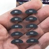 GMS Optical 2.5mm Anti-Slip Adhesive Contoured Soft Silicone Eyeglass Nose