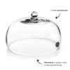 Lacor - 61816 Magic Food Smoker Bell, Glass Lid with