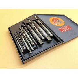 Drill Hog 10 Pc Left Hand Drill Bits Handed Screw Extractor Lifetime Warranty Drill Hog®