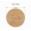 Bamboo Lid for Chemex Coffee Makers 3/6/8/10 Cup, Innovative Design,