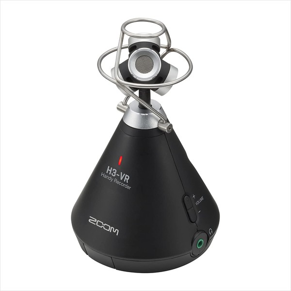 ZOOM ASMR H3-VR Handy Recorder Binaural VR Space Voice 360º Omnidirectional Sound Recording Web Conferencing Microphone Video Conferencing