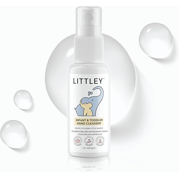 Littley Infant & Toddler Hand Cleanser with Hypochlorous Acid, Gently