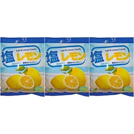 Salt and Lemon Hard Candy, Pack of 3