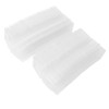 100 Packs Wax Melt Clamshell Molds Containers Clear Empty Plastic