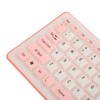 Silicone Keyboard 107 Keys Waterproof Dustproof Folding Two Colors 2.4G