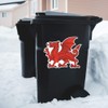 Extra Large 460mm 'Traditional Welsh Dragon' Permanent Sticker Decal for