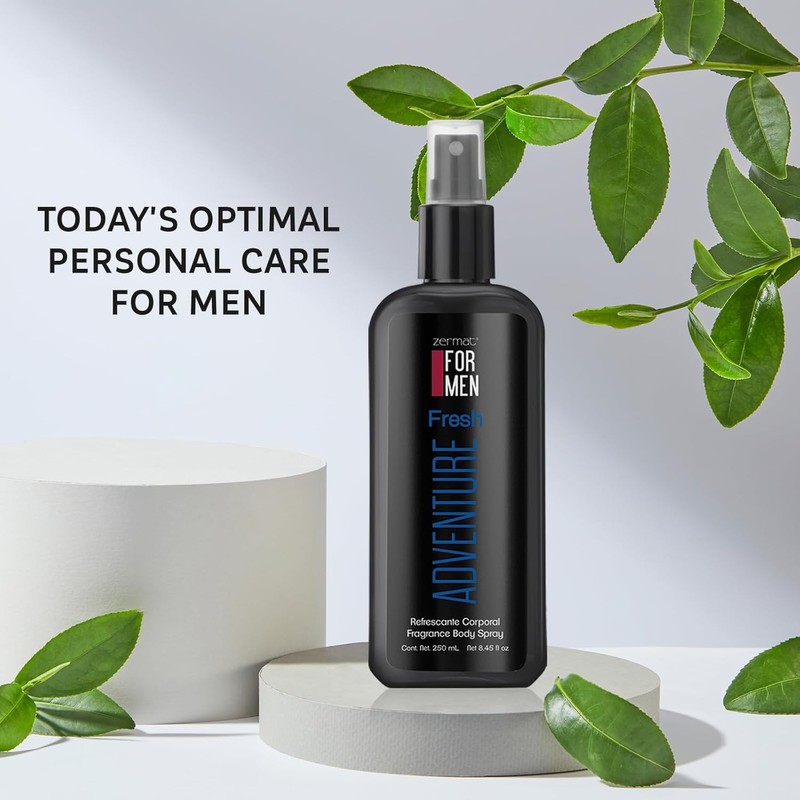 Zermat For Men, Cool Mistery Fragrance Body Spray, 8.45 Fl.