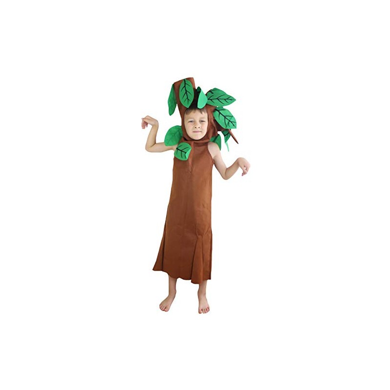 Petitebelle Brown Tree Costume Unisex Children 4-14year (7-10year)