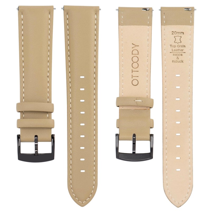 [OTTOODY] Genuine Leather Watch Band, Watch Strap 22mm, 21mm, 20mm,