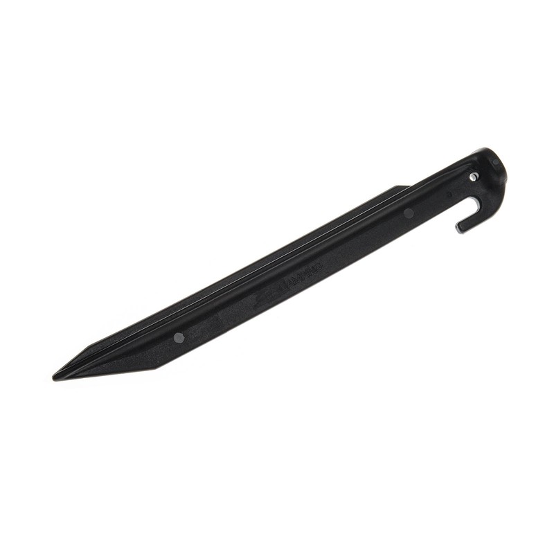 JUSTCAMP Tahoma Tent Pegs - Plastic, Impact Resistant, Lightweight, Robust,