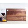 Biddy Murphy Walnut Hardwood Cutting Board for Kitchen 16" x