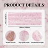 Artoid Mode Pink Gold Gauze Table Runner 70x300 cm, Glitter