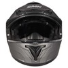 SMK Helmets Typhoon Full Face Motorcycle Helmet (Anthracite - Medium)