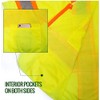 RK SAFETY High Visibility Sleeved Safety Vests with Strips Breathable
