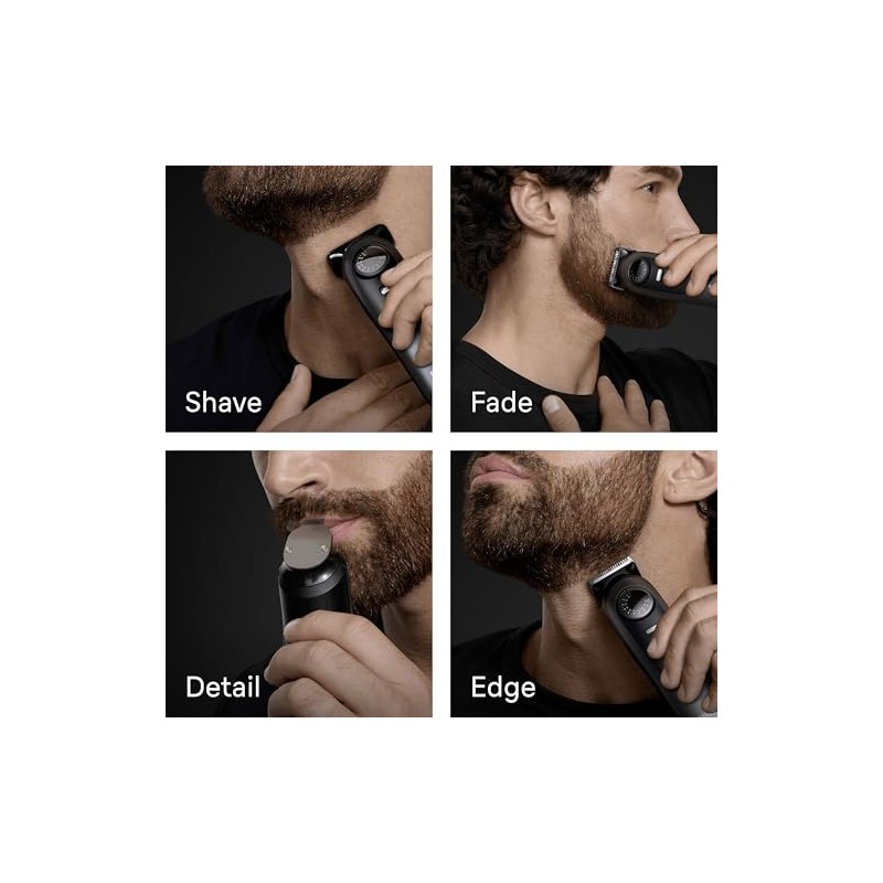 Braun Braun Beard Trimmer Series 7, +12 Barbering Tools, Lifetime