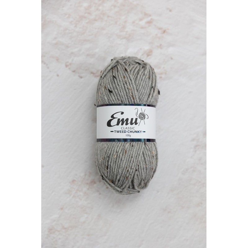 Emu Classic Tweed Chunky Acrylic Blend Yarn 100g Ball 150m,
