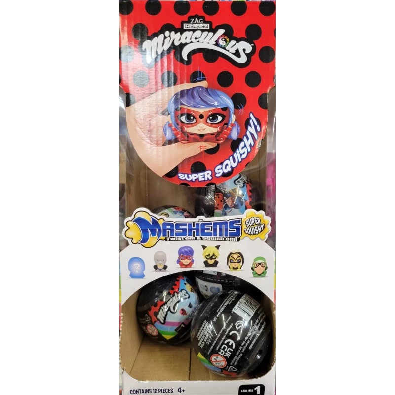 Mash'ems Miraculous (Series 1) Sphere Capsule Super Squishy 1 Capsule