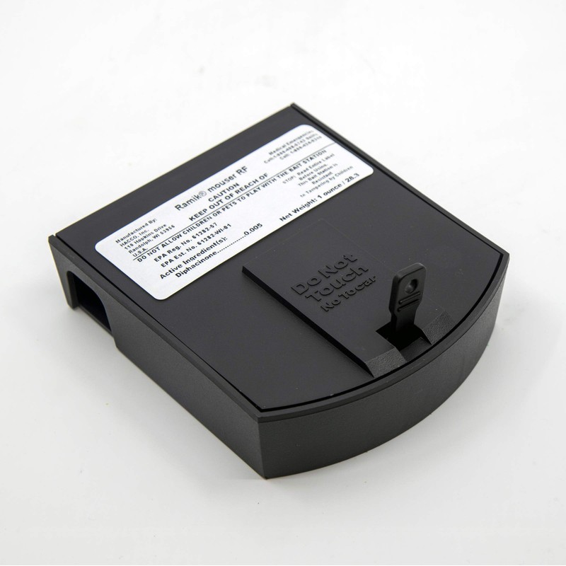 Neogen 000800 Ramik Refillable Mouse Bait Station 8 count, Green