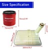 Transmission Filter Kit Compatible with Allison 1000 2000 Series(Deep Pan),