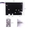 ATOPLEE Electronic Cabinet Lock,1pcs DC 12V 3.4A Carbon Steel Solenoid