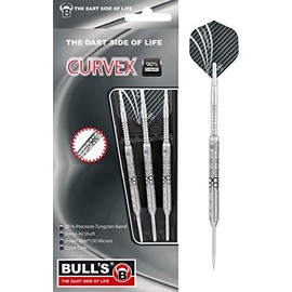 Bull's Curvex C2 Steel Dart 24 g Silver