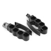 2pcs Aluminum Flying Knuckle Control Foot Peg Motorcycle Footrests Pedal