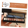 Baluue 3pcs Highlighter Makeup Pressing Tool Eye Shadow Stamper Eyeshadow