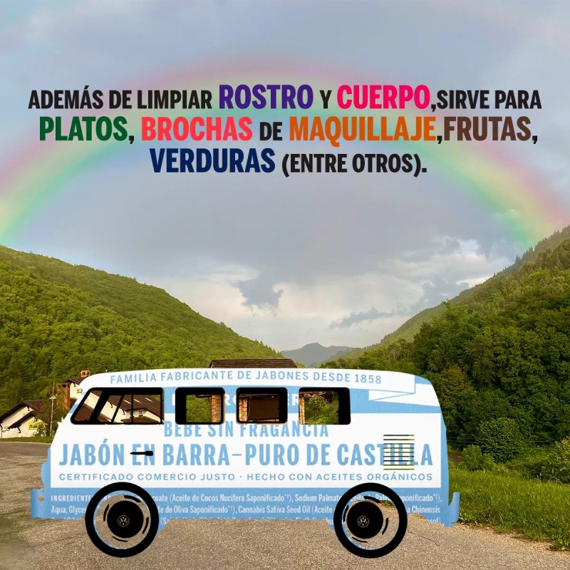 Dr. Bronners Jabon De Castilla En Barra Dr Bronner's Baby