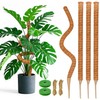 Dimpoo 4 Pack 28 Inch Moss Pole Monstera Plant Support,