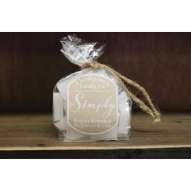 Thompson's Candle Co. Simply Super Scented Bergamot and Oak 4.5 Oz Wax Melts, 100% Cotton Wicks