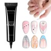 Rhinestone Nail Glue - 3D Craving Gel for Nail Art