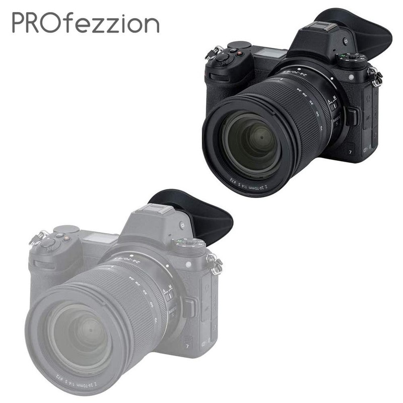 Oval Shape Eyecup for Nikon Z5, Z6, Z6II, Z7, Z7II